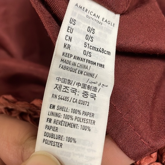 American eagle outfitters round jute bag - Picture 9 of 9